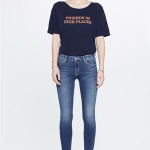 MOTHER looker crop “pardon my French”